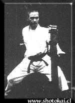 Master Genshin Hironishi at the Central Shotokan Dojo
