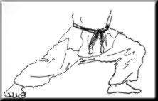 Zenkutsu Dachi alignment
